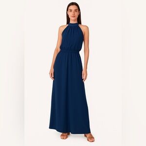 Vince Camuto Navy Jumpsuit